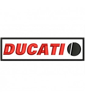 Embroidered patch Motorcycle DUCATI