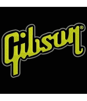 Embroidered patch GIBSON