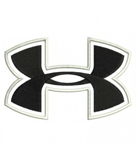 Embroidered patch UNDER ARMOUR LOGO