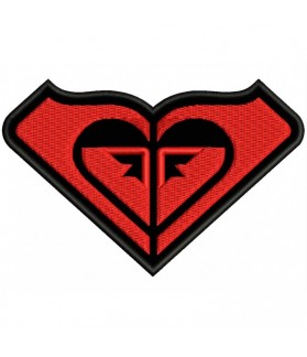 Embroidered patch ROXY LOGO
