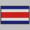Embroidered patch COSTA RICA FLAG