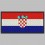 Embroidered patch CROACIA FLAG