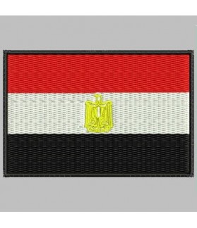 Embroidered patch EGIPTO FLAG