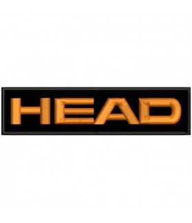 Parche bordado HEAD