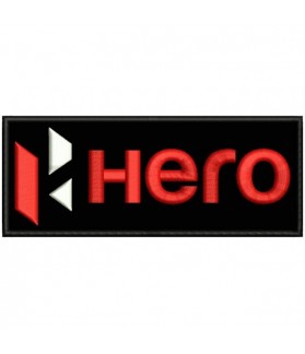 Embroidered Patch HERO MOTORCYCLES