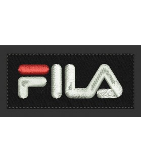 Iron patch FILA