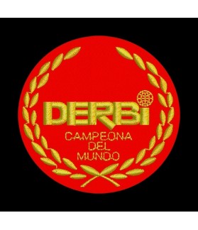 Toppa Ricamata DERBI