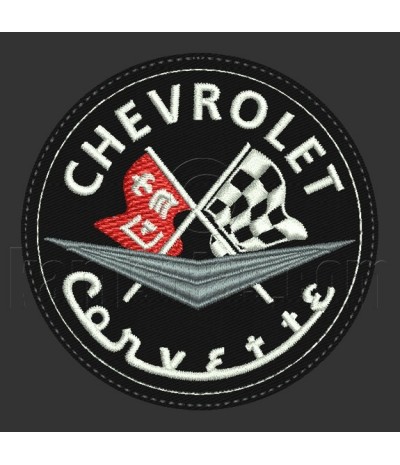 Embroidered Patch CHEVROLET CORVETTE