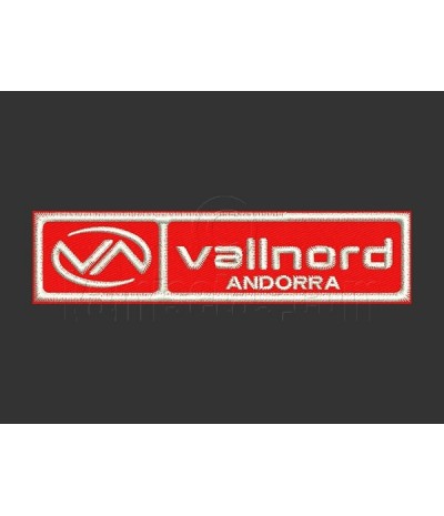 Parche bordado ANDORRA Vallnord Ski