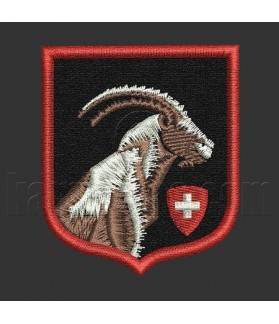 Embroidered Patch Saint Moritz