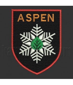 Embroidered Patch SKY ASPEN