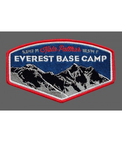 Parche bordado Everest base