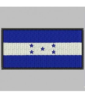 Embroidered patch HONDURAS FLAG