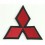 Parche bordado MITSUBISHI LOGO