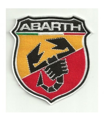 Parche bordado ABARTH