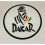 toppa ricamata DAKAR