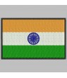 Embroidered patch INDIA FLAG