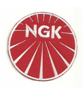 Embroidered patch NGK