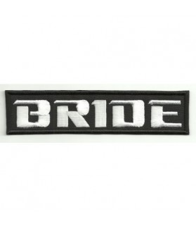 GESTICKTER Patch BRIDE