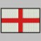 Embroidered patch ENGLAND FLAG