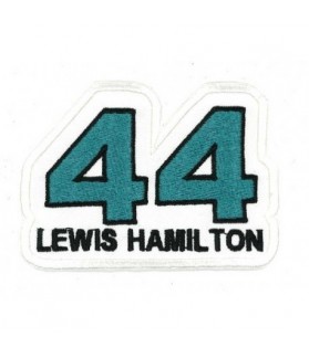 Embroidered patch LEWIS HAMILTON