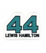 GESTICKER PATCH LEWIS HAMILTON