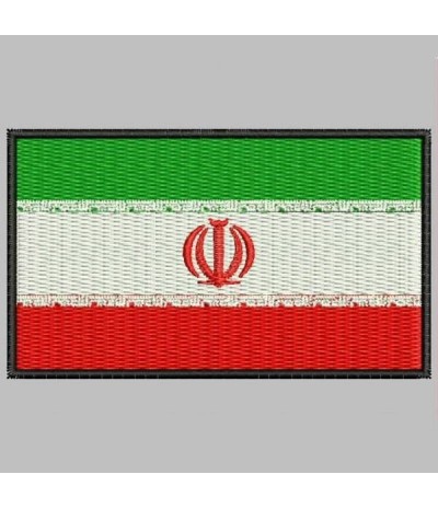 Embroidered patch IRAN FLAG