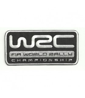 Embroidered patch WRC FIA WORLD RALLY