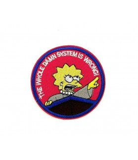 Simpson Lisa Iron patch