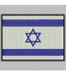 Embroidered patch ISRAEL FLAG