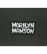 Marilyn Manson Embroidered patch