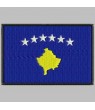 Embroidered patch KOSOVO FLAG