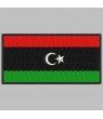 Embroidered patch LIBIA FLAG