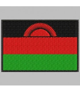 Embroidered patch MALAWI FLAG
