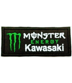 Embroidered patch MONSTER ENERGY KAWA
