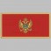 Embroidered patch MONTENEGRO FLAG