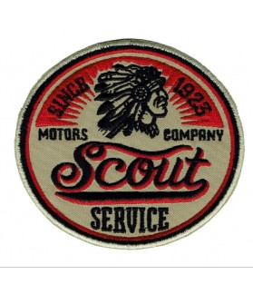 Embroidered patch SCOUT MOTORS