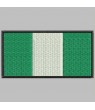 Embroidered patch NIGERIA FLAG