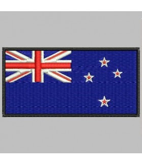 Embroidered patch NEW ZEALAND FLAG
