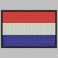 Embroidered patch NETHERLANDS FLAG