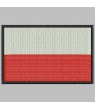 Embroidered patch POLAND FLAG