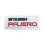 Patch BRODE MITSUBISHI PAJERO