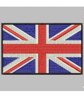 Embroidered patch UNITED KINGDOM FLAG
