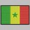 Embroidered patch SENEGAL FLAG