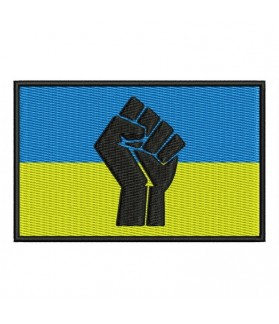 Embroidered Patch FLAG UCRANIA