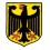 Aguila alemana germany IRON PATCH 6x8cm