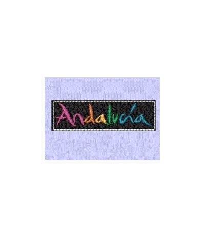 Andalucia Remendo bordado 8x2,5cm
