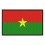 Remendo Bordado FLAG BURKINA FASO