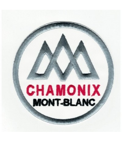 Embroidered Patch CHAMONIX MONT-BLANC