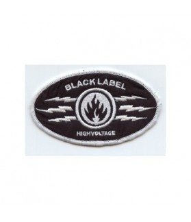 Embroidered Patch BLACK LABEL